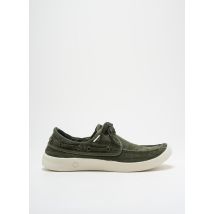 NATURAL WORLD - Chaussures bâteau vert en textile - Homme - Taille 40 - Modz