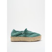 NATURAL WORLD - Espadrilles vert en textile - Femme - Taille 41 - Modz