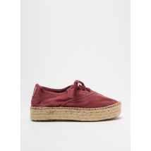 NATURAL WORLD - Espadrilles violet fonce en textile - Femme - Taille 36 - Modz