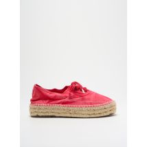 NATURAL WORLD - Espadrilles rose en textile - Femme - Taille 37 - Modz