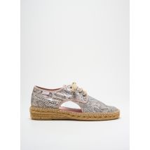 SPARTUM - Espadrilles argent en autre matiere - Femme - Taille 41 - Modz