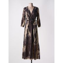 MAISON HOTEL - Robe longue noir en coton - Femme - Taille 40 - Modz