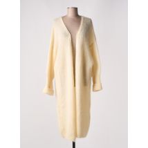 MOMENT - Gilet manches longues beige en mohair - Femme - Taille TU - Modz