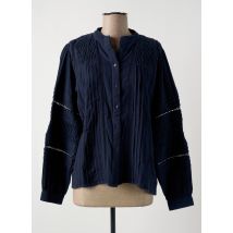 MAISON HOTEL - Chemisier bleu en coton - Femme - Taille 36 - Modz