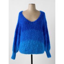 MOMENT - Pull bleu en mohair - Femme - Taille TU - Modz