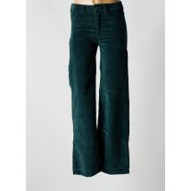 MAISON HOTEL - Pantalon flare vert en coton - Femme - Taille 36 - Modz