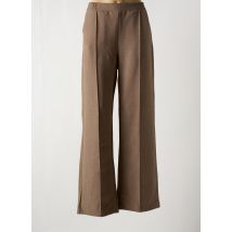 GEISHA - Pantalon droit beige en polyester - Femme - Taille 44 - Modz