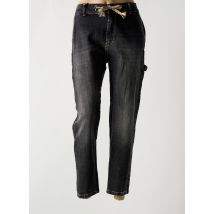 PLEASE - Jeans coupe slim gris en coton - Femme - Taille 44 - Modz