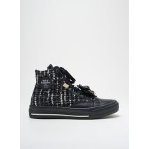 MELINE - Baskets noir en cuir - Femme - Taille 41 - Modz