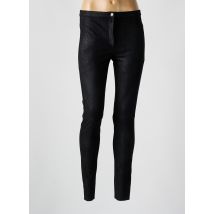 MINIMUM - Pantalon slim noir en polyester - Femme - Taille 40 - Modz
