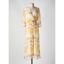 MINIMUM - Robe longue jaune en coton - Femme - Taille 42 - Modz
