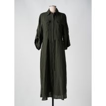 MINIMUM - Robe longue vert en lin - Femme - Taille 38 - Modz