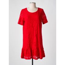 MINIMUM - Robe courte rouge en coton - Femme - Taille 36 - Modz