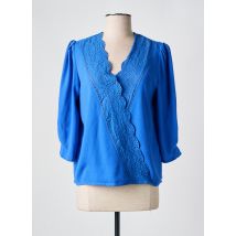 I.CODE (By IKKS) - Blouse bleu en polyester - Femme - Taille 42 - Modz