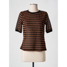 MINIMUM - Top orange en polyester - Femme - Taille 36 - Modz