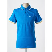 BEN SHERMAN - Polo bleu clair en coton - Homme - Taille S - Modz