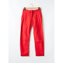 BEN SHERMAN - Pantalon chino rouge en coton - Homme - Taille TU - Modz