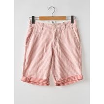 MINIMUM - Bermuda rouge en coton - Homme - Taille 38 - Modz
