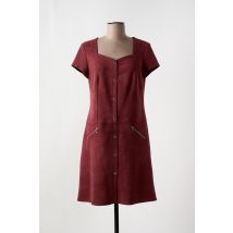 RENATTO BENE - Robe mi-longue rouge en polyester - Femme - Taille 44 - Modz