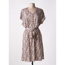 MCM - Robe mi-longue beige en polyester - Femme - Taille 44 - Modz