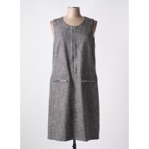 IMPULSION - Robe mi-longue gris en polyester - Femme - Taille 44 - Modz