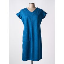 VETISTYLE - Robe mi-longue bleu en polyester - Femme - Taille 54 - Modz