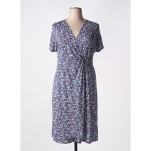 RENATTO BENE - Robe mi-longue bleu en polyester - Femme - Taille 48 - Modz