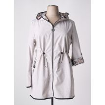ZIA1 - Imperméable gris en polyester - Femme - Taille 44 - Modz