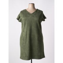 VETISTYLE - Robe mi-longue vert en polyester - Femme - Taille 50 - Modz