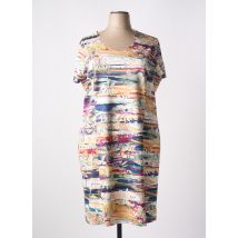IMPULSION - Robe mi-longue beige en polyester - Femme - Taille 50 - Modz