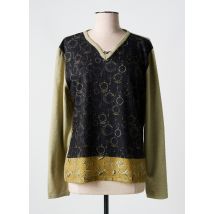 LAS CABRILLAS - Pull vert en viscose - Femme - Taille 44 - Modz