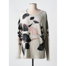 GABRIELLA K. - Pull gris en viscose - Femme - Taille 40 - Modz