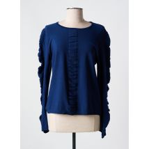 OMC - Pull bleu en acrylique - Femme - Taille 44 - Modz