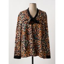 ZELI - Blouse noir en viscose - Femme - Taille 48 - Modz