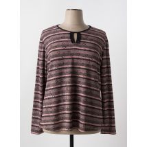 S.QUISE - Pull rose en polyester - Femme - Taille 48 - Modz