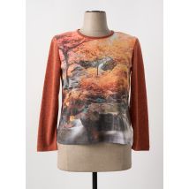 OMC - Pull orange en polyester - Femme - Taille 52 - Modz