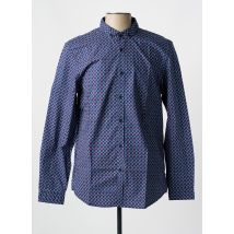 LEE COOPER - Chemise manches longues bleu en coton - Homme - Taille XL - Modz