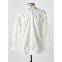 JEAN CHATEL - Chemise manches longues blanc en coton - Homme - Taille M - Modz
