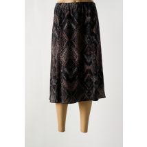 OMC - Jupe mi-longue gris en nylon - Femme - Taille 52 - Modz