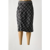 IMPULSION - Jupe mi-longue gris en polyester - Femme - Taille 48 - Modz