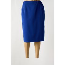 OMC - Jupe mi-longue bleu en polyester - Femme - Taille 48 - Modz