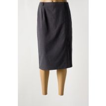PLURIELLES - Jupe mi-longue gris en polyester - Femme - Taille 54 - Modz