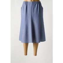 ATLANTA - Jupe mi-longue bleu en polyester - Femme - Taille 44 - Modz