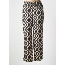 RENATTO BENE - Pantalon droit noir en polyester - Femme - Taille 42 - Modz