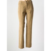 WALTRON - Pantalon slim beige en coton - Femme - Taille 46 - Modz
