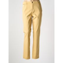 WALTRON - Pantalon slim jaune en coton - Femme - Taille 46 - Modz
