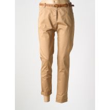 LA PETITE NÎMOISE - Pantalon chino marron en coton - Femme - Taille 42 - Modz