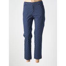 WALTRON - Pantalon 7/8 bleu en coton - Femme - Taille 48 - Modz