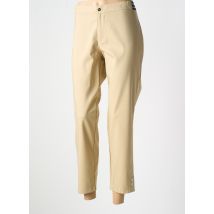 WALTRON - Pantalon 7/8 beige en coton - Femme - Taille 48 - Modz