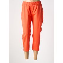 IMPULSION - Pantacourt orange en coton - Femme - Taille 50 - Modz